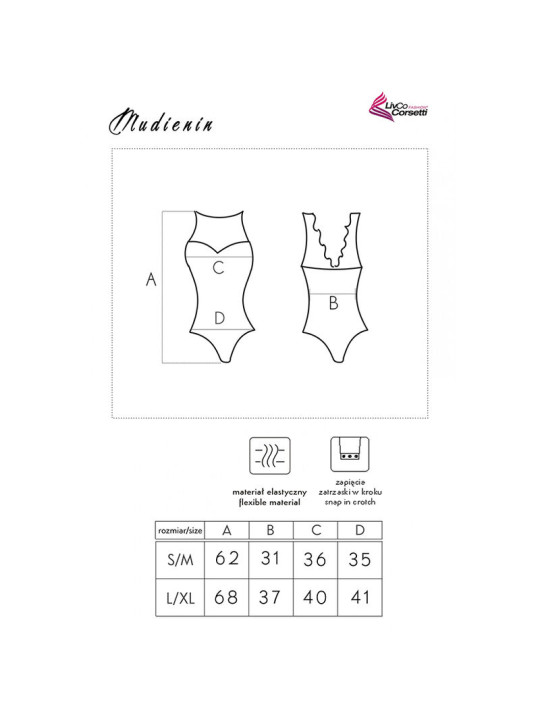 BODY DE ENCAJE NEGRO LIVCO CORSETTI FASHION DE LA MARCA LIVCO CORSETTI BODIES