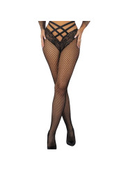 MEDIAS DE REJILLA NEGRAS CON CINTURÓN LIVCO CORSETTI DE LA MARCA LIVCO CORSETTI STOCKINGS
