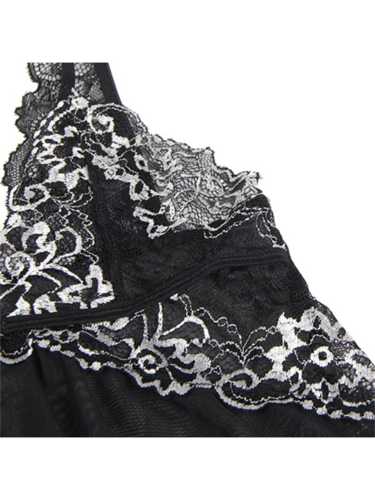 BABYDOLL TUL ENCAJE SEXY TALLA S/M - SUBLIME DE LA MARCA SUBBLIME BABYDOLLS