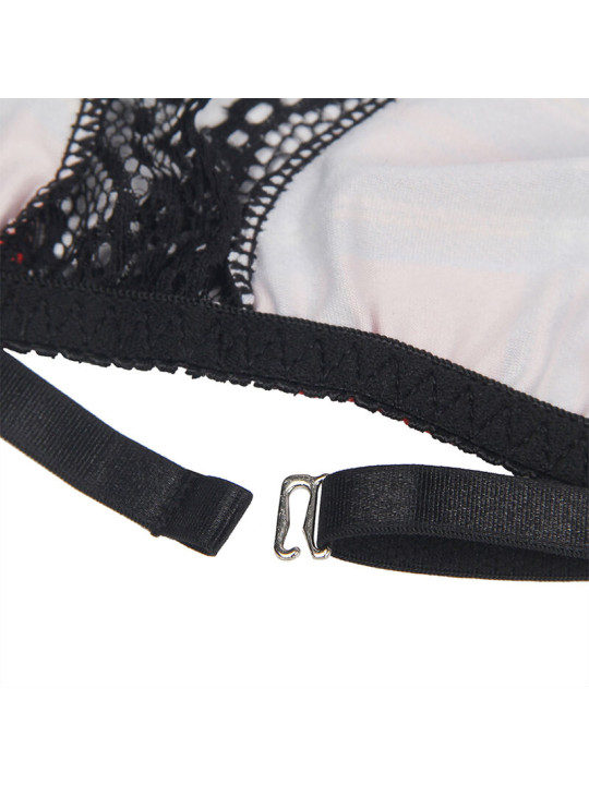 DISFRAZ UNIVERSITARIA SEXY CON COLLAR S/M DE LA MARCA SUBBLIME COSTUMES