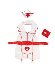 DISFRAZ ENFERMERA SEXY ROJO Y BLANCO TALLA S/M DE LA MARCA SUBBLIME COSTUMES