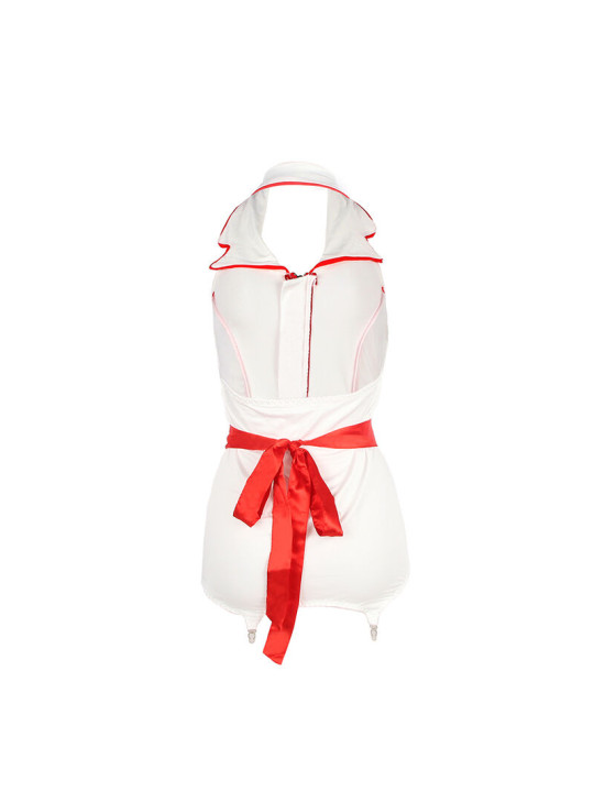 DISFRAZ ENFERMERA SEXY ROJO Y BLANCO TALLA S/M DE LA MARCA SUBBLIME COSTUMES