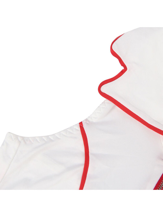 DISFRAZ ENFERMERA SEXY ROJO Y BLANCO TALLA S/M DE LA MARCA SUBBLIME COSTUMES