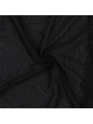 BATA TRANSPARENTE ENCAJE NEGRO S/M - SUBLIME LINGERIE DE LA MARCA SUBBLIME BABYDOLLS