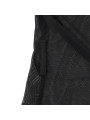 BATA TRANSPARENTE ENCAJE NEGRO S/M - SUBLIME LINGERIE DE LA MARCA SUBBLIME BABYDOLLS