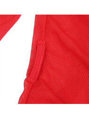 BATA TRANSPARENTE ENCAJE ROJO SEXY TALLA S/M DE LA MARCA SUBBLIME BABYDOLLS