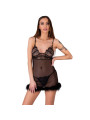 BABYDOLL Y TANGA NEGRO ENCAGE LIVCO CORSETTI DE LA MARCA LIVCO CORSETTI SETS