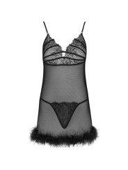 BABYDOLL Y TANGA NEGRO ENCAGE LIVCO CORSETTI DE LA MARCA LIVCO CORSETTI SETS