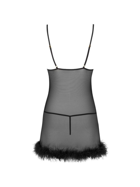 BABYDOLL Y TANGA NEGRO ENCAGE LIVCO CORSETTI DE LA MARCA LIVCO CORSETTI SETS