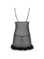 BABYDOLL Y TANGA NEGRO ENCAGE LIVCO CORSETTI DE LA MARCA LIVCO CORSETTI SETS