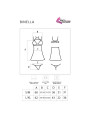 BABYDOLL SEXY NEGRO CON TANGA Y ENCAJE BINELLA DE LA MARCA LIVCO CORSETTI SETS
