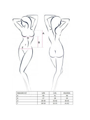 SET LENCERÍA IMAGINE NEGRO TALLA L/XL - PASSION DE LA MARCA PASSION WOMAN SETS