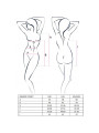 CORSET MADDIE NEGRO L/XL - LENCERÍA SEXY PASSIONCORSET DE LA MARCA PASSION WOMAN CORSETS