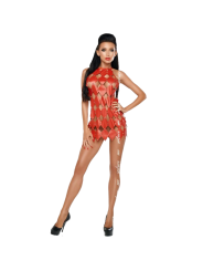 VESTIDO SEDUCE GWEN ROJO ESPALDA DESCUBIERTA S/M DE LA MARCA ME-SEDUCE DRESSES