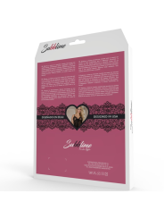 CORSET SENSUAL NEGRO CON CINTURÓN Y BORDADOS DORADOS S/M DE LA MARCA SUBBLIME CORSETS