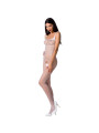 BODYSTOCKING SEXY PASSION BS071 BLANCO TALLA ÚNICA DE LA MARCA PASSION WOMAN