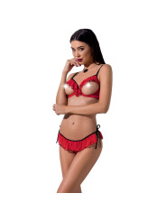 LENCERÍA SEXY WOMAN CHERRY SET ROJO S/M DE LA MARCA PASSION WOMAN SETS