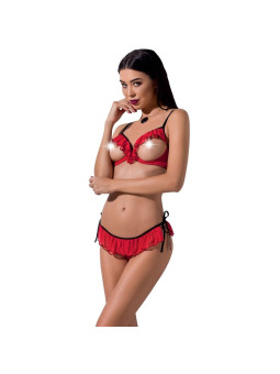 LENCERÍA SEXY WOMAN CHERRY SET ROJO S/M DE LA MARCA PASSION WOMAN SETS