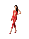 BODYSTOCKING NEGRO CON ENCAJES Y ABERTURA - TALLA ÚNICA DE LA MARCA PASSION WOMAN
