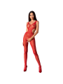 BODYSTOCKING ROJO ENCAGES Y TRANSPARENCIAS PASSION BS085 DE LA MARCA PASSION WOMAN