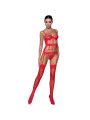 CORSET KYOUKA ROJO L/XL - LENCERÍA SEXY PASSION DE LA MARCA PASSION WOMAN CORSETS