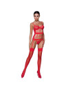 CORSET KYOUKA ROJO L/XL - LENCERÍA SEXY PASSION DE LA MARCA PASSION WOMAN CORSETS