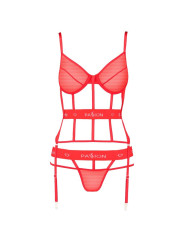 CORSET KYOUKA ROJO L/XL - LENCERÍA SEXY PASSION DE LA MARCA PASSION WOMAN CORSETS