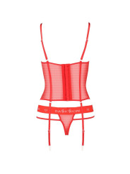 CORSET KYOUKA ROJO L/XL - LENCERÍA SEXY PASSION DE LA MARCA PASSION WOMAN CORSETS