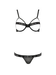 SET KYOUKA LENCERÍA EROTICA NEGRO TALLA S/M DE LA MARCA PASSION WOMAN SETS