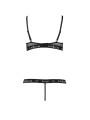 SET KYOUKA LENCERÍA EROTICA NEGRO TALLA S/M DE LA MARCA PASSION WOMAN SETS