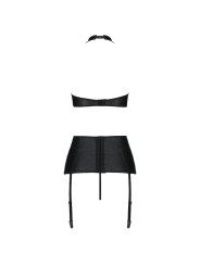 SET NANCY LENCERÍA DE CUERO ECOLÓGICO L/XL DE LA MARCA PASSION WOMAN SETS