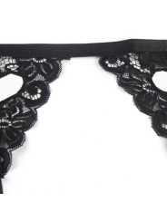 SET LENCERÍA SEXY SUJETADOR LIGUERO TANGA NEGRO L/XL DE LA MARCA SUBBLIME SETS