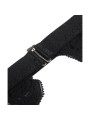 SET LENCERÍA SEXY SUJETADOR LIGUERO TANGA NEGRO L/XL DE LA MARCA SUBBLIME SETS