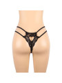 SET LENCERÍA SEXY SUJETADOR LIGUERO TANGA NEGRO L/XL DE LA MARCA SUBBLIME SETS