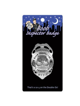 CAMISETA BOOB INSPECTOR - HUMOR SEXY PARA HOMBRES DE LA MARCA KHEPER GAMES