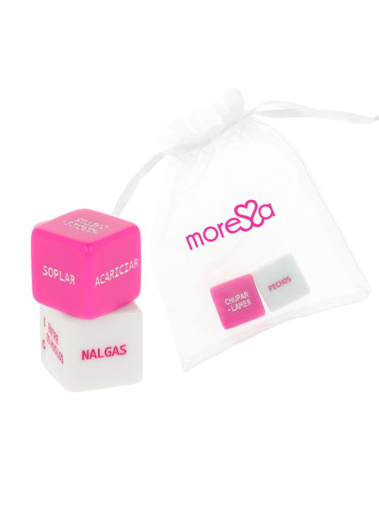 DADOS EROTICOS JUEGO DE PAREJA MOORESSA DE LA MARCA MORESSA