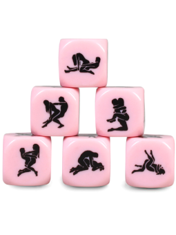 DADOS KAMASUTRA 25 MM PARA POSTURAS SEXUALES DE LA MARCA SECRETPLAY 100% GAMES