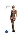 BODYSTOCKING ECOLÓGICO NEGRO TALLA ÚNICA ECONYL DE LA MARCA PASSION WOMAN BODYSTOCKINGS