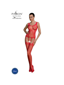 BODYSTOCKING ECOLÓGICO NEGRO TALLA ÚNICA ECONYL DE LA MARCA PASSION WOMAN BODYSTOCKINGS