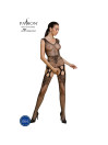 BODYSTOCKING ECOLÓGICO NEGRO TALLA ÚNICA ECONYL DE LA MARCA PASSION WOMAN BODYSTOCKINGS