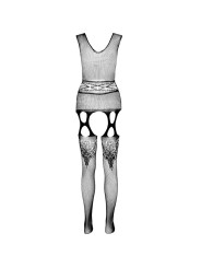 BODYSTOCKING ECOLÓGICO NEGRO TALLA ÚNICA ECONYL DE LA MARCA PASSION WOMAN BODYSTOCKINGS