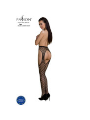 BODYSTOCKING ECOLÓGICO NEGRO TALLA ÚNICA ECONYL DE LA MARCA PASSION WOMAN GARTER & STOCK