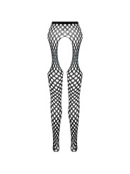 BODYSTOCKING ECOLÓGICO NEGRO TALLA ÚNICA ECONYL DE LA MARCA PASSION WOMAN GARTER & STOCK