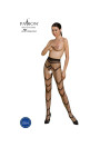 BODYSTOCKING SEXY ECO NEGRO TALLA ÚNICA ECONYL DE LA MARCA PASSION WOMAN GARTER & STOCK