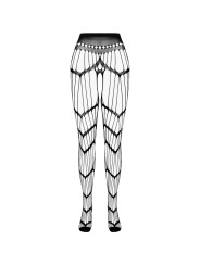 BODYSTOCKING SEXY ECO NEGRO TALLA ÚNICA ECONYL DE LA MARCA PASSION WOMAN GARTER & STOCK