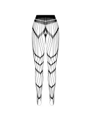 BODYSTOCKING SEXY ECO NEGRO TALLA ÚNICA ECONYL DE LA MARCA PASSION WOMAN GARTER & STOCK
