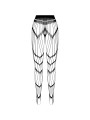 BODYSTOCKING SEXY ECO NEGRO TALLA ÚNICA ECONYL DE LA MARCA PASSION WOMAN GARTER & STOCK