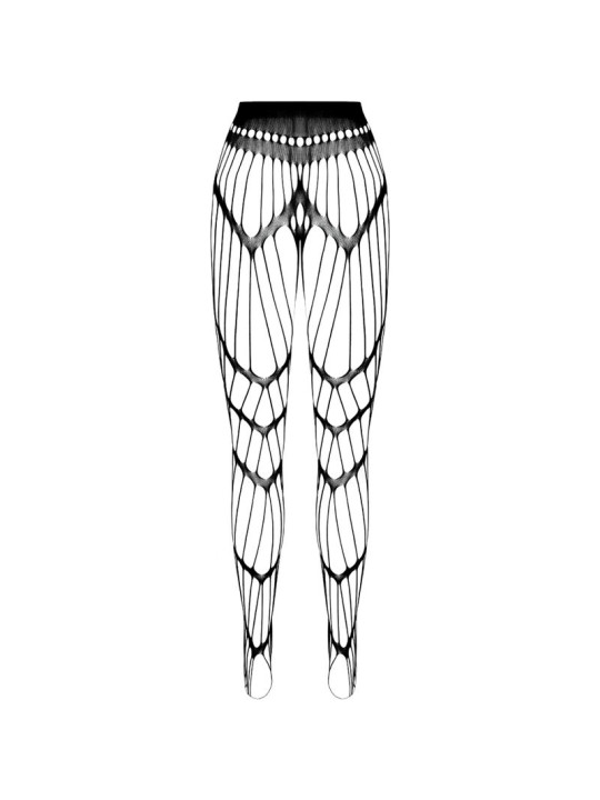 BODYSTOCKING SEXY ECO NEGRO TALLA ÚNICA ECONYL DE LA MARCA PASSION WOMAN GARTER & STOCK