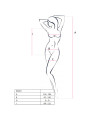 BODYSTOCKING NEGRO TALLA ÚNICA PASSION LENCERÍA SEXY DE LA MARCA PASSION WOMAN BODYSTOCKINGS
