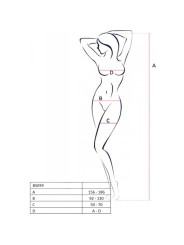 BODYSTOCKING NEGRO PASSION TALLA ÚNICA SEXY DE LA MARCA PASSION WOMAN BODYSTOCKINGS